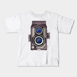 Retro Yashica Camera Kids T-Shirt